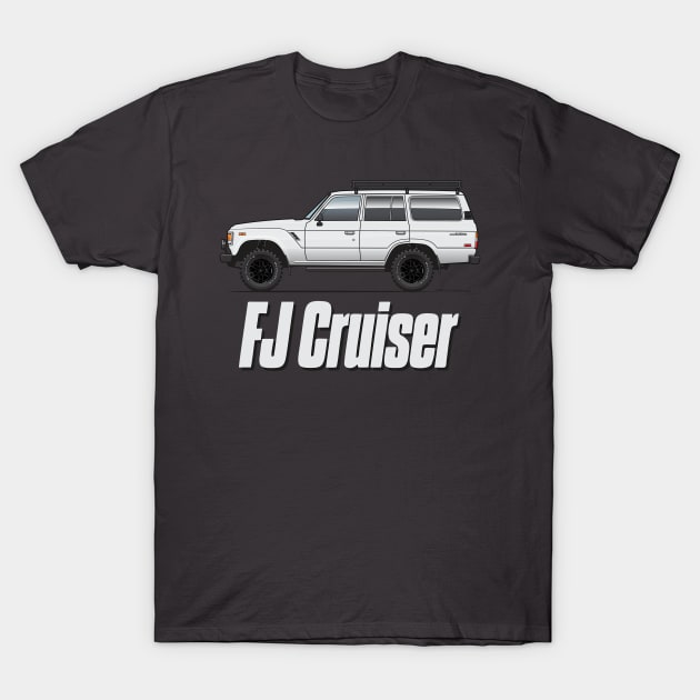 Cruiser-White T-Shirt by JRCustoms44